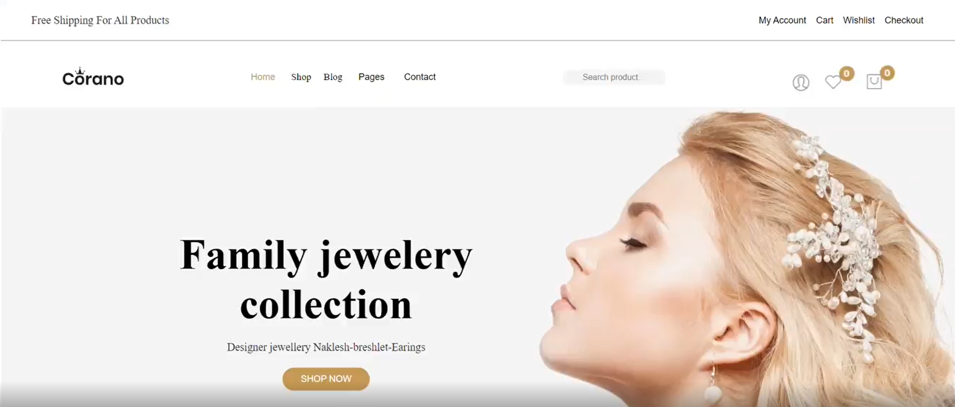 Jewellery Ecommerce